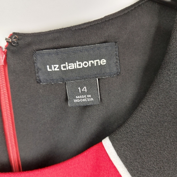 liz claibone size 14, Black and red Sleeveless - Picture 5 of 7